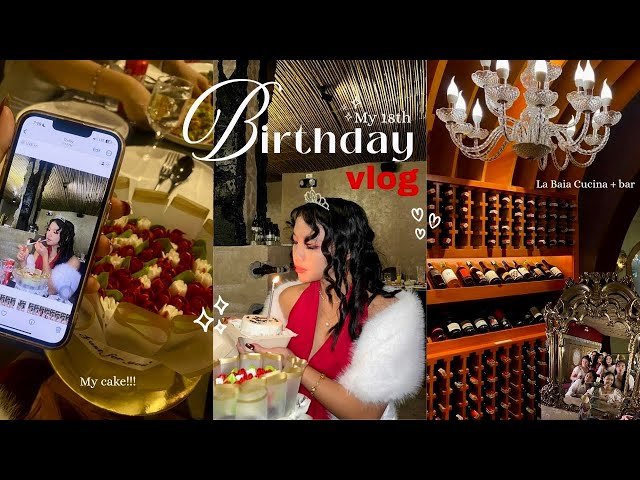My 18th birthday🎂✨