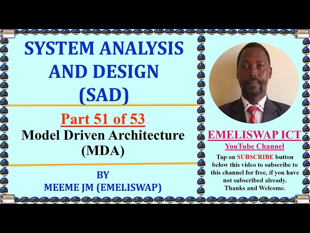 Model Driven Architecture (MDA) As a Current Trend in System Analysis, design and development