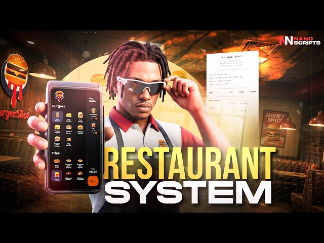 ALL IN ONE Restaurant System - NANO Scripts FiveM