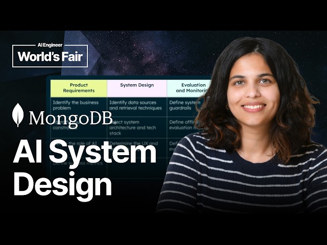 AI System Design: From Idea to Production - Apoorva Joshi, MongoDB