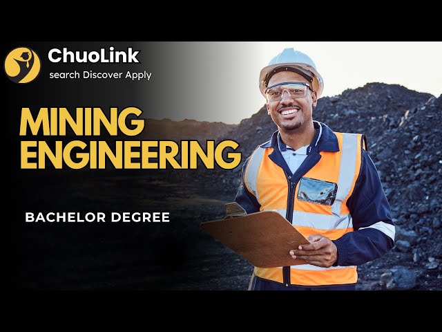 What is Mining Engineering? (Bachelors)
