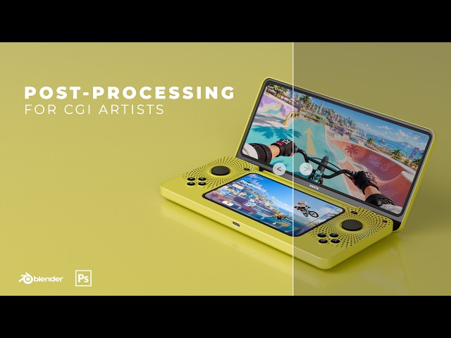Even the Best Render Looks Cheap Without Post-Processing
