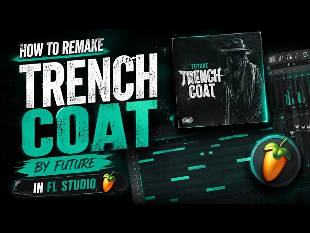 How To Make Trench Coat by Future In FL Studio (FREE FLP)