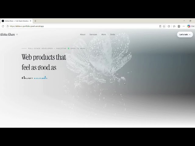 Full-Stack Developer Portfolio Walkthrough | MERN · PHP · Next.js