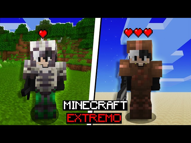 Intente Destruir CORAZONES en Minecraft EXTREMO pero...