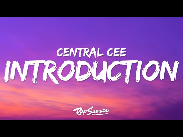 Central Cee - No Introduction (Lyrics)