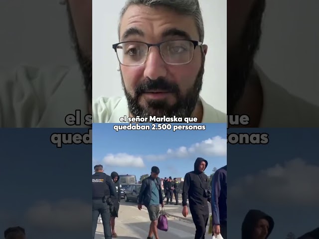 ⚠️ The situation on the beaches and streets of Ceuta continues to spark tension