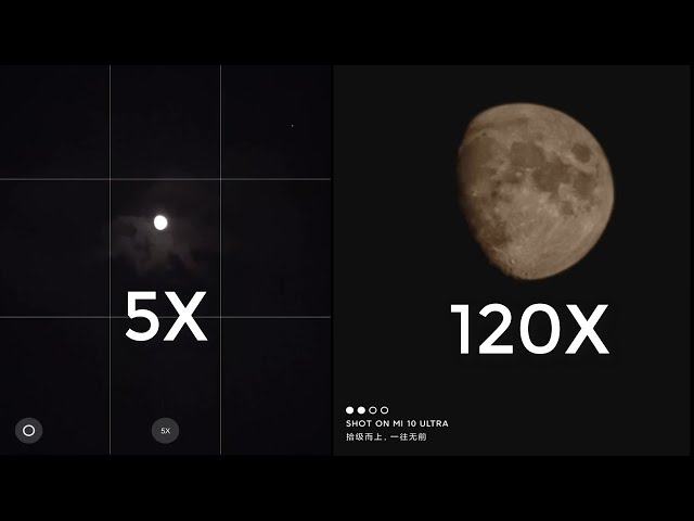Xiaomi Mi 10 Ultra | 120X Moon ZOOM Shot With No Accessories