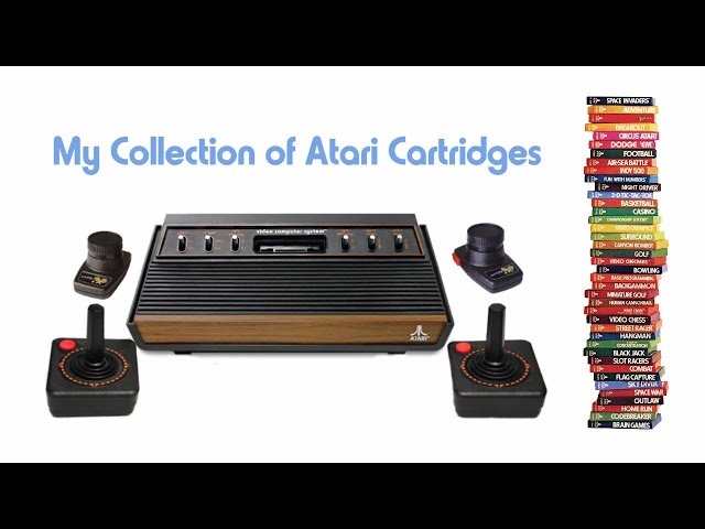 My Collection of Atari Cartridges