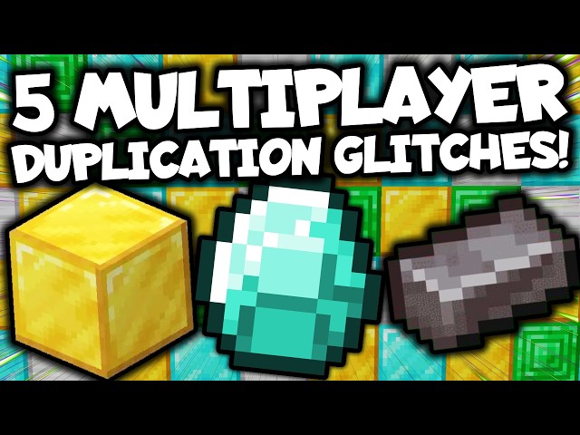 5 Minecraft Java 1.21.11+ Multiplayer Duplication Glitch's