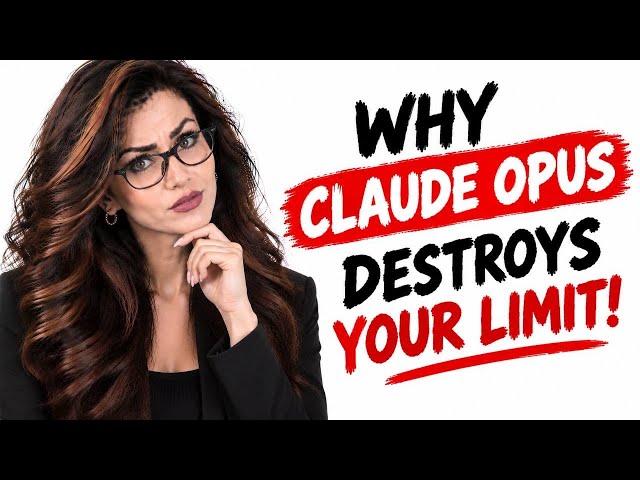 Why Claude OPUS destroys your Usage limit in 20 minutes | Tutorial Guide 2026