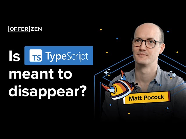 Is TypeScript meant to disappear? Ft Matt Pocock