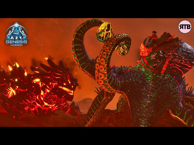Stealing Magmasaur Eggs with a Palaeoctopus! | Ark Genesis Ascended - E9