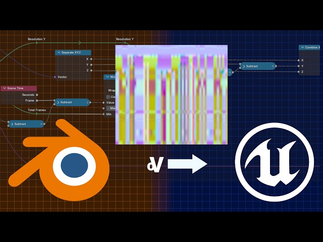 [OpenVAT] Blender to UE5 Vertex Animation Texture Workflow