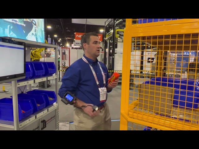 Voice Directed Picking & Autonomous Mobile Robots (AMRs) Working Together