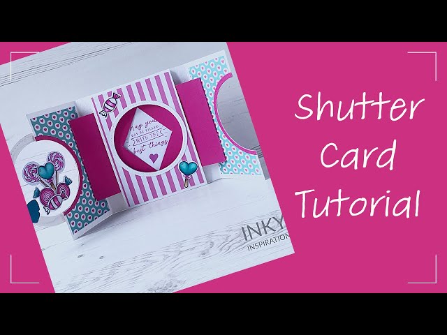Shutter Card  Tutorial *No special dies needed* #cardmaking #cardmakingtutorial