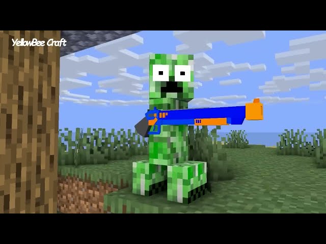 NERF Challenge - Minecraft Animation