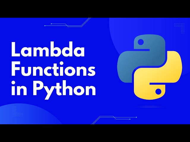 Master Python Lambda Functions: A Beginner-Friendly Guide