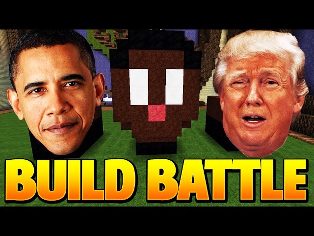IL CONSTRUIM PE BARACK OBAMA! - Minecraft Build Battle [Ep.65]