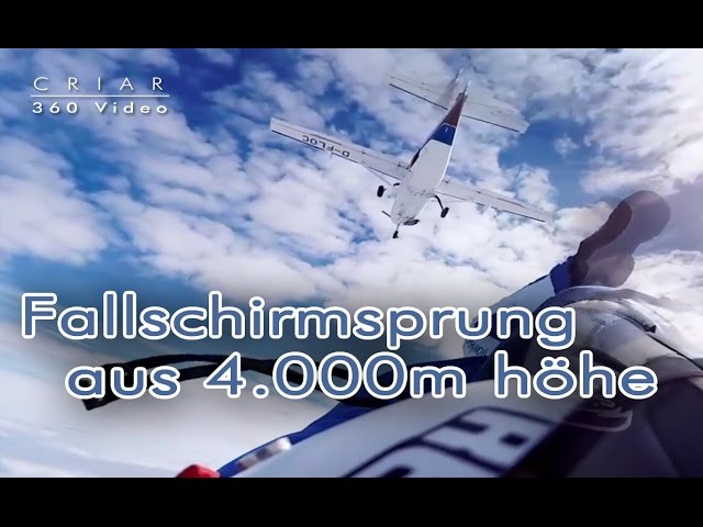 Skydive in Schleswig-Holstein - Bei 4000m Höhe aus dem Flugzeug springen!