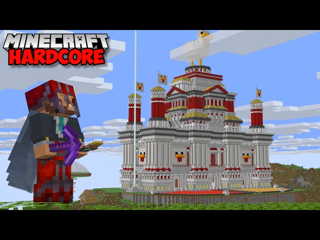 Building Epic Things In Minecraft Hardcore (LIVE)