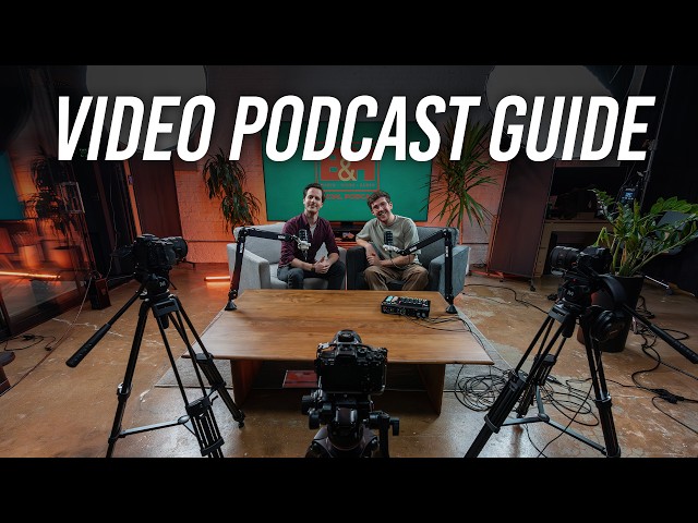 How to Record a Video Podcast (Complete Guide)