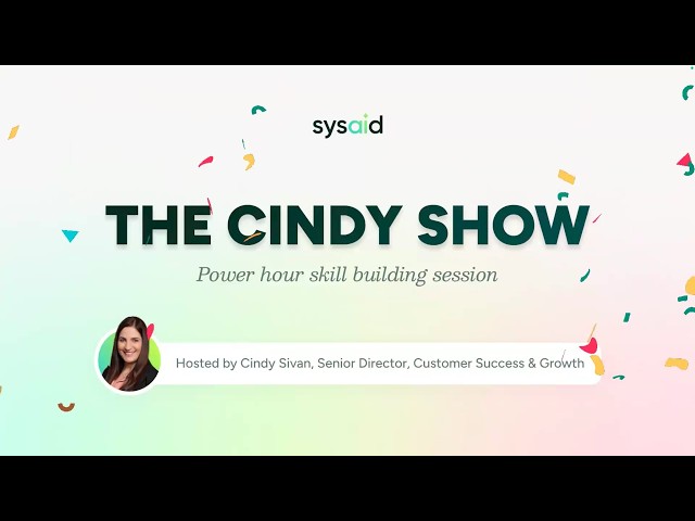 Power Hour: Turning Service Desk Data into Insights with BI Analytics #30