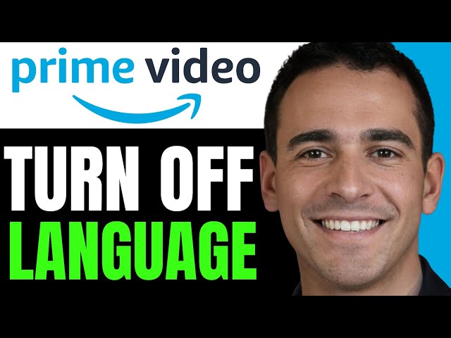 How to Turn Off Sign Language on Prime Video (Step-by-Step 2026)
