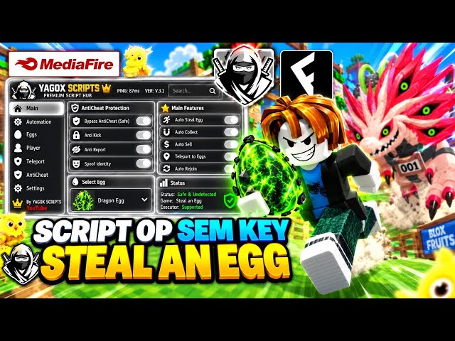 😱 BEST STEAL AN EGG SCRIPT! 🥚 AUTO FARM STEAL EGGS AUTOMATICALLY (UPDATED 2026)