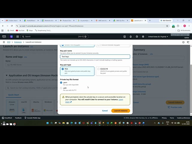 24 EC2-Key Pairs & SSH Access and Bootstrap at launch | AWS for Beginners