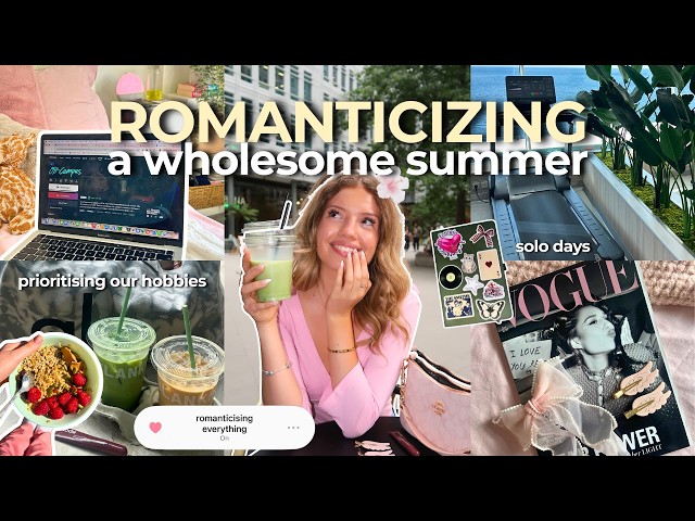 SOFT SUMMER VLOG 💗 romanticising the little things, self care, mini glowup, scrapbooking