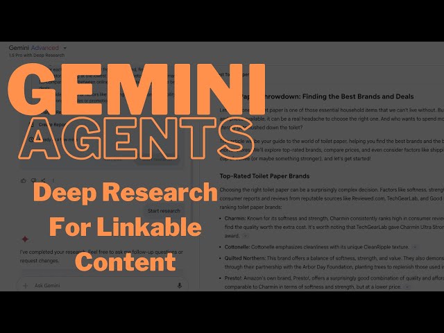 👑 Google’s Gemini AI Agent: The Tool That Does Your Research FOR You! 🔥