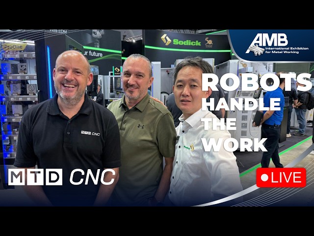 EDM Automation LIVE on Sodick at AMB 2026