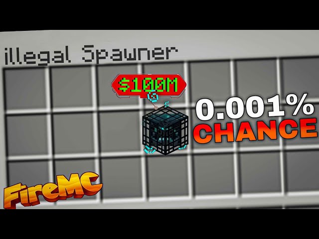 How I Obtained Rare Spawner 🤑 In FIREMC @PSD1