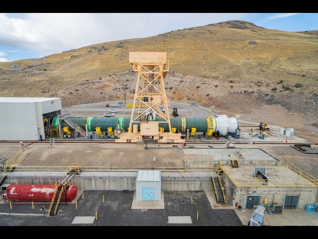 Live Video of Demonstration Motor-1 Static Test (Official NASA Stream)