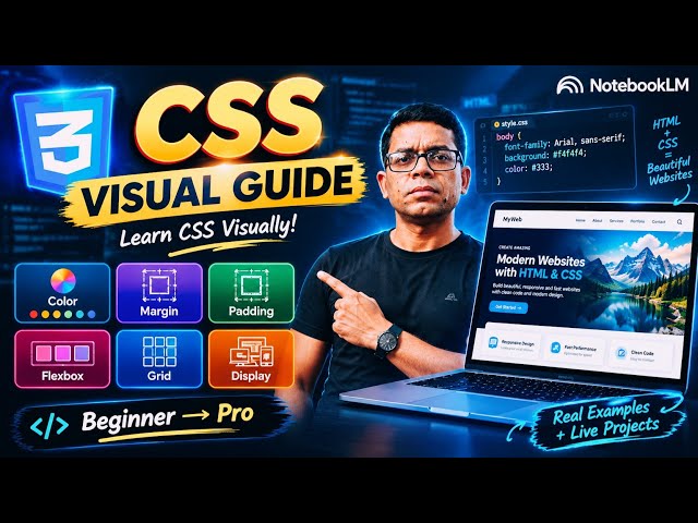 🚀 CSS Visual Guide – Learn CSS Visually | Complete CSS Explainer Video