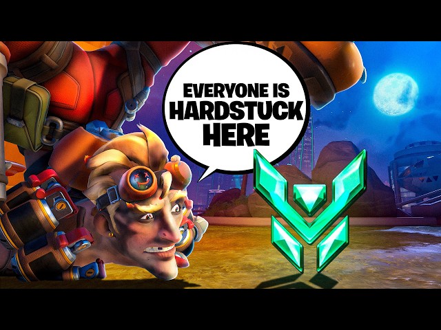 This Junkrat Main Thinks Emerald Is ELO HELL - Overwatch Spectating