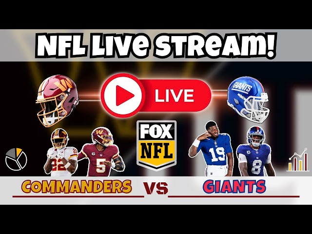 🏈Commanders vs Giants 2026 Season Week 5 LIVE STREAM! | ScoreBoard + Play-By-Play Analysis & Stats