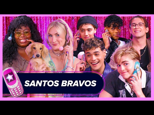 SANTOS BRAVOS Answers Your Calls: Sexiest Accent, Dance Battle, Shakira Impression | Phone a Fangirl