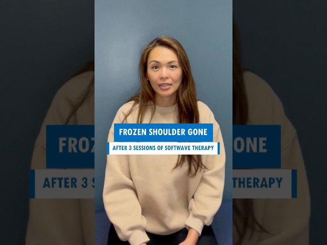 Frozen Shoulder Gone After 3 sessions of Softwave Therapy #shorts