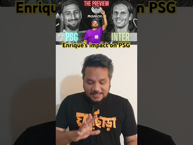 Enrique's impact on PSG! #uclfinal #psg #preview #allsportabp