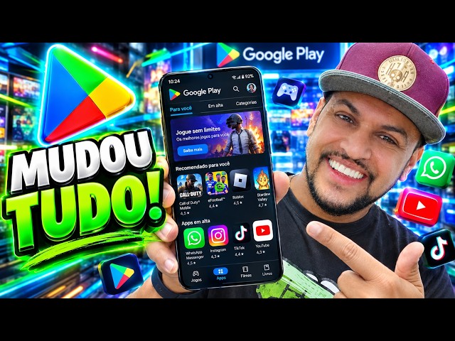 Chegou Aí? Novas Funções da Play Store: Veja o Que Mudou no Seu Android!