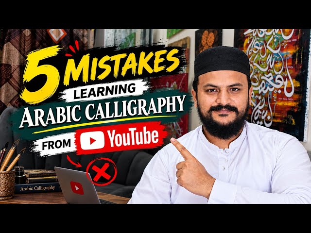 5 Common Mistakes Beginners Make Learning Arabic Calligraphy from YouTube