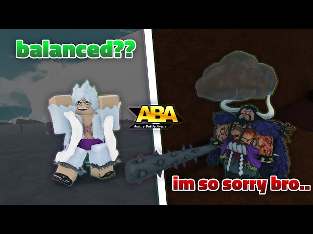 [ABA] they gave gear 5 luffy a 100 damage cutscene autoaim move and nerfed kaido lol (BALANCE PATCH)