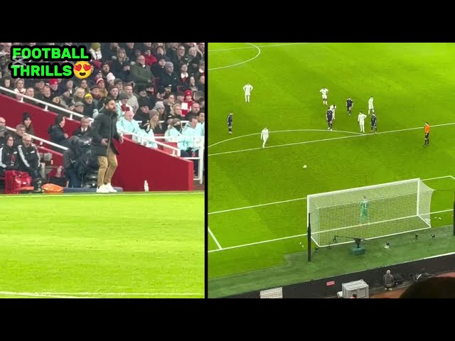 Ruben Amorim crazy CELEBRATION after Altay Bayindir PENALTY SAVE against Arsenal | Man UTD News