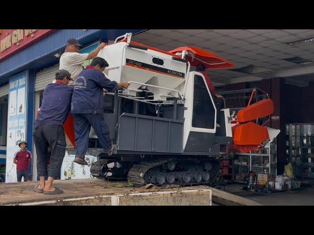 Used DC60 Combine Harvester | DC60 Japanese Used Combine Harvester for Sale | DC60 Upgraded with ...