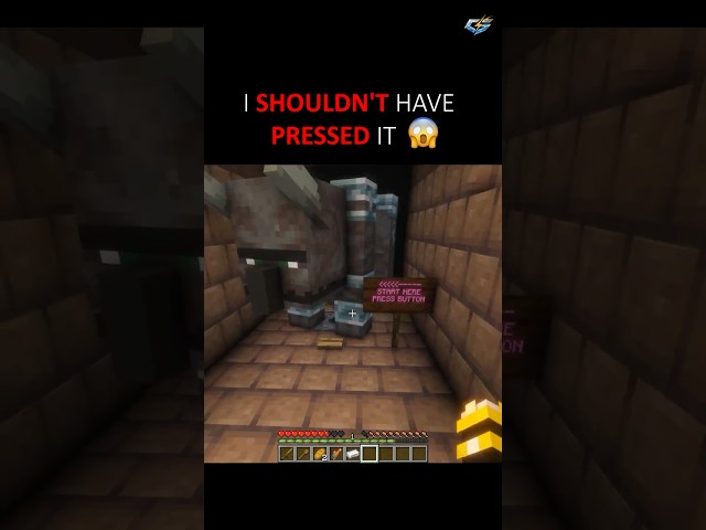 I Should NOT Have Pressed This Minecraft Button 💀