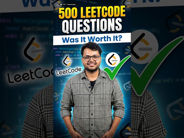 500 LeetCode Questions in 35 Days. Did It Change Everything? | Karthik's Honest Crio.do Review