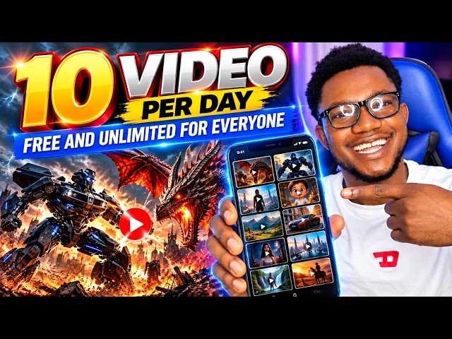 STOP PAYING: Generate 10Videos/day Using This New AI Website (FREE And UNLIMITED)