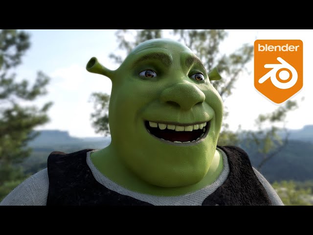 How to Model Shrek in Blender 3D (From Scratch!)